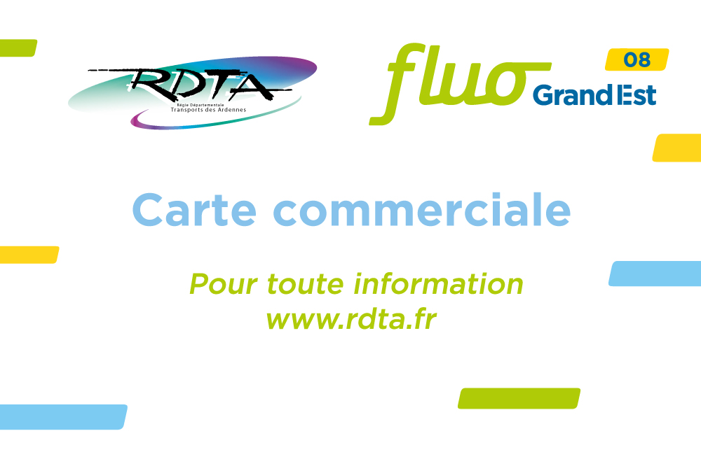 Carte commerciale Fluo